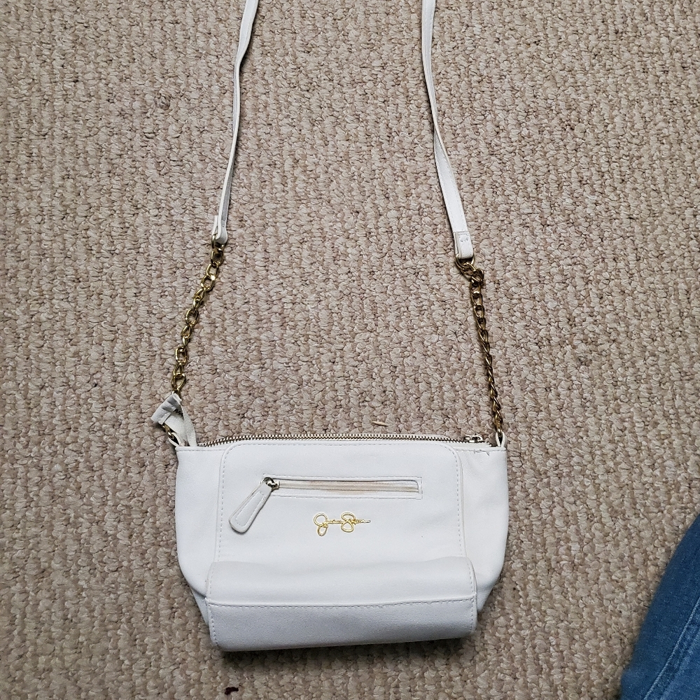 Jessica Simpson white purse